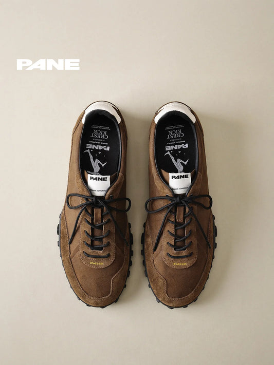 Wind Leap Series-Mudwater Mudwater Muddy Retro Leisure Sports Forrest Forrest Gump Shoes Men's and Women's Brown Spring and Autumn New Style