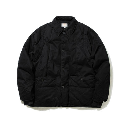 Vintage Workwear Padded Cotton Jacket – Lapel Pocket Men – Japanese vintage | yamalin clothes | Yamalinclothes