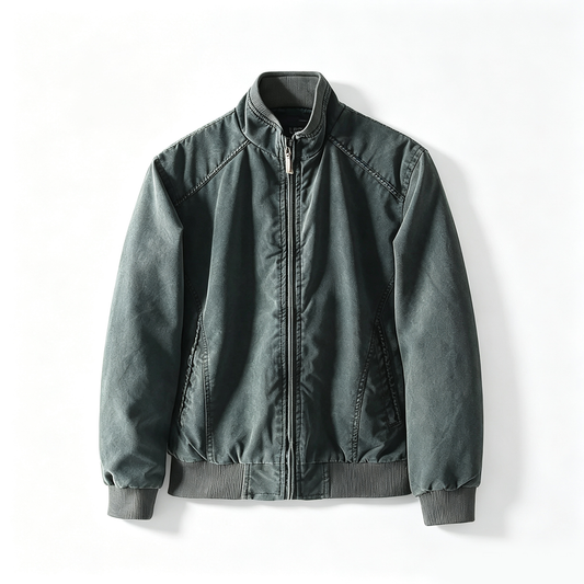 Quilted Stand-Collar Cotton Jacket – Light Warm Oversized Unisex – Japanese vintage | fall outfits 2026 | fall winter outfits | classy winter outfits | lazy comfy outfits | japanese streetwear | vintage workwear | yamalin clothes | Yamalinclothes