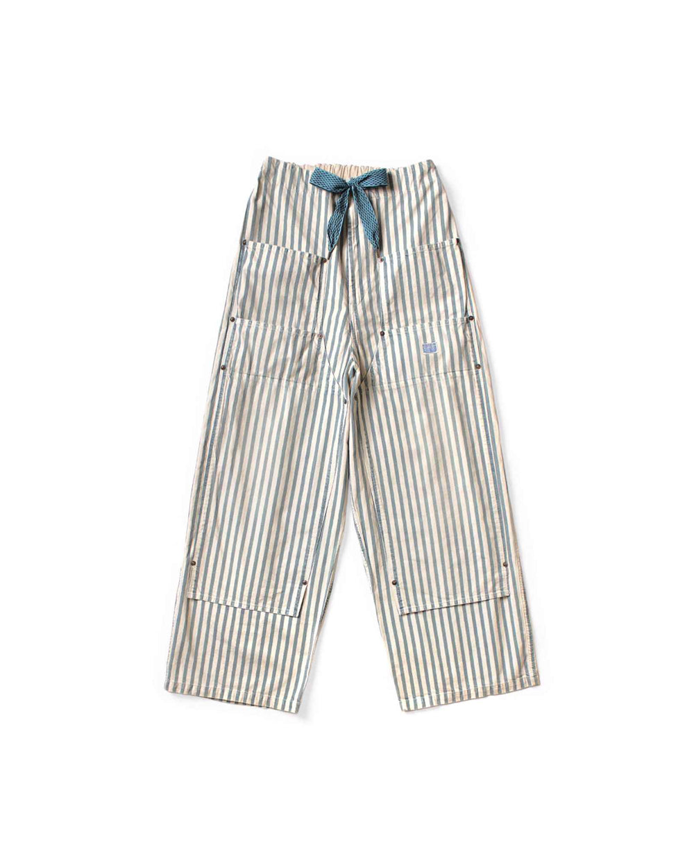 25AW Japanese casual cotton and linen striped distressed logging pants straight-leg pants – Japanese vintage | yamalin clothes | Yamalinclothes