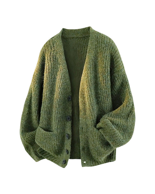 Japanese Woolen Knit Cardigan – Lazy Style Men's Sweater – Japanese vintage | yamalin clothes | Yamalinclothes