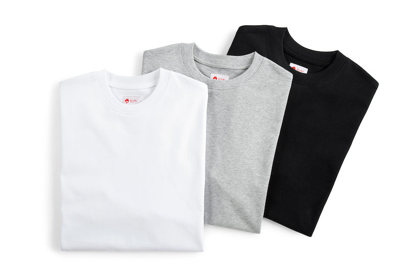 Japanese Heavyweight 320g T-Shirt - City Boy Summer Crew Neck Tee