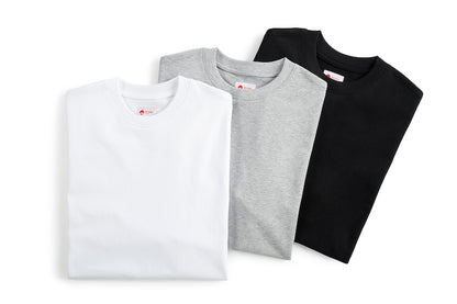 Japanese Heavyweight 320g T-Shirt - City Boy Summer Crew Neck Tee