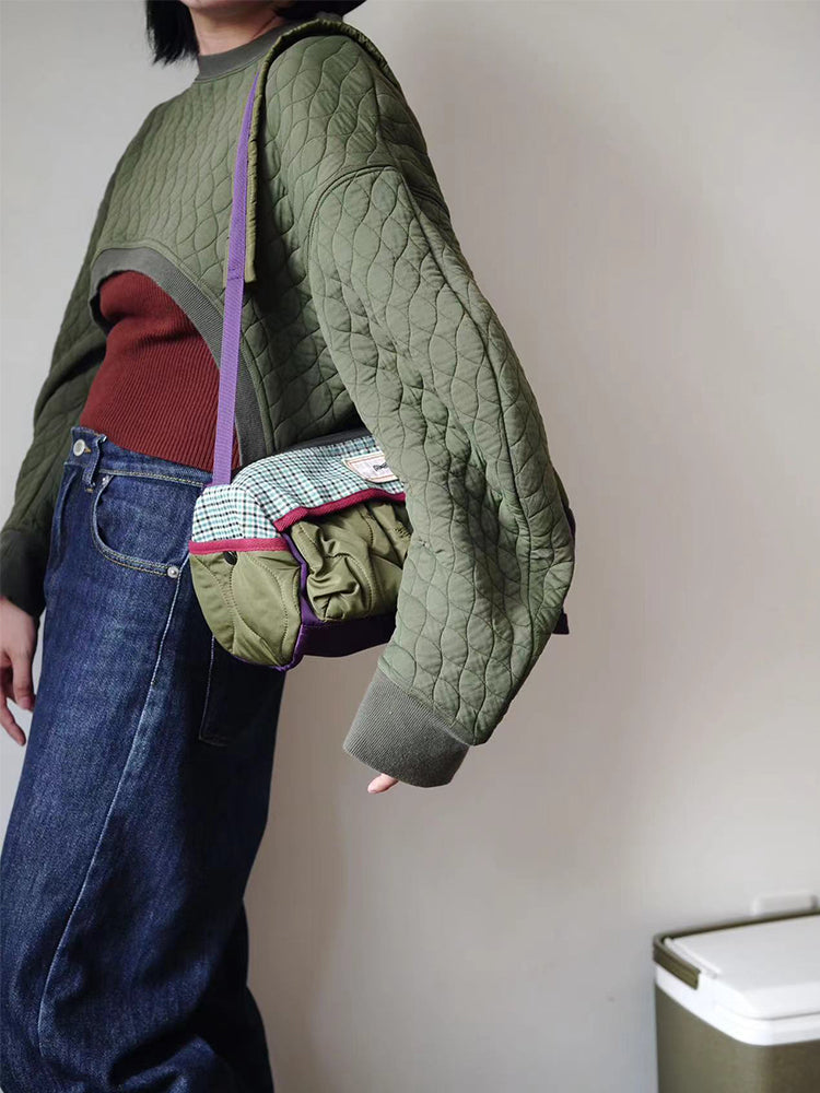 Original Design Autumn and Winter Shoulder Bag Fashion Messenger Bag Niche Lightweight Boston Bags Women