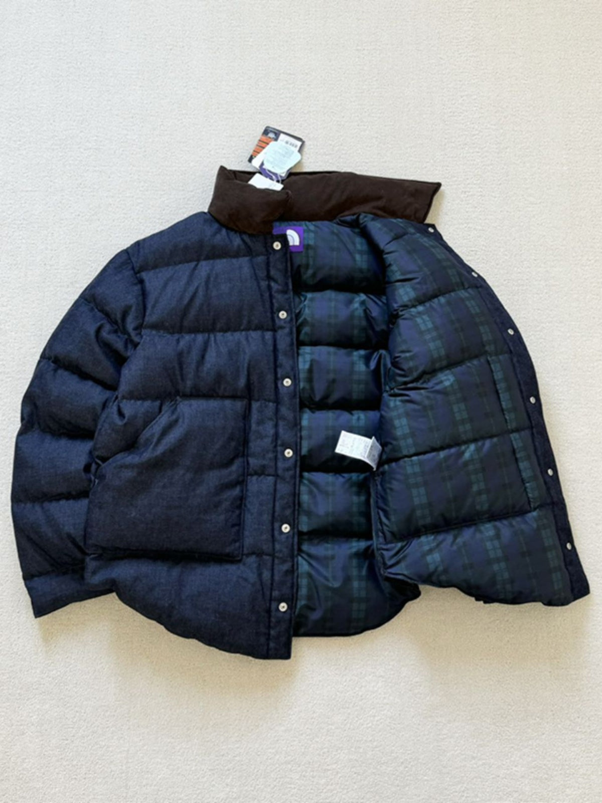 Wax-Dye Washed Gemstone Print Hoodie – KAPITAL 25AW Japanese Retro (Unisex)