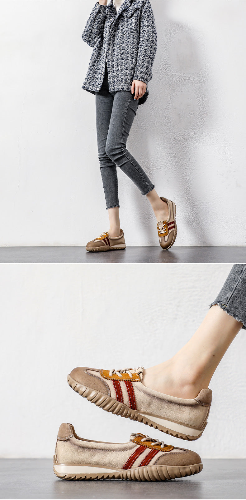 Retro Forrest Gump Shoes - 2025 Spring Autumn Soft-Sole Comfortable Casual Sneakers