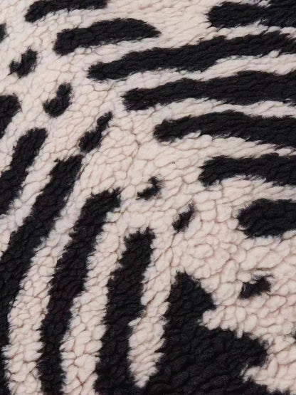 Reversible Lamb-Wool & Fleece Half-Turtleneck Jacket – KAPITAL 25AW (Unisex)