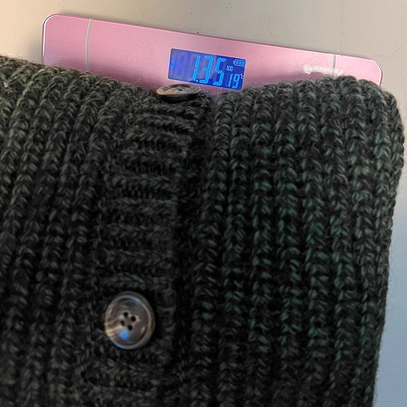 Heavy rare! Italy order men's autumn and winter thick sweater s cardigan clothescoat