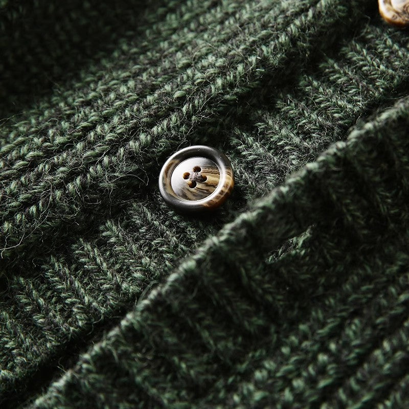 Heavy rare! Italy order men's autumn and winter thick sweater s cardigan clothescoat