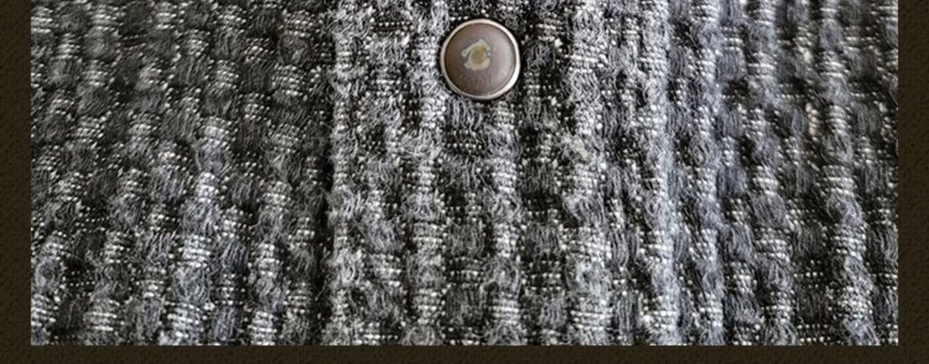 Washed Black Tie-Dye Oversized Shirt Jacket Loose Casual Khaki Vintage