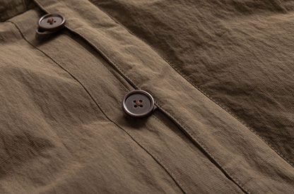 Hooded Padded Jacket – Drawstring Flap Pockets | Yamalinclothes