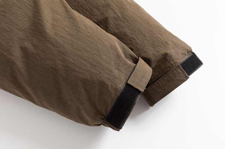 Hooded Padded Jacket – Drawstring Flap Pockets | Yamalinclothes
