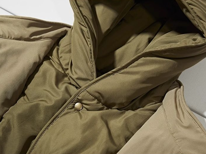 Hooded Padded Jacket – Oversized Drawstring Fit | Yamalinclothes