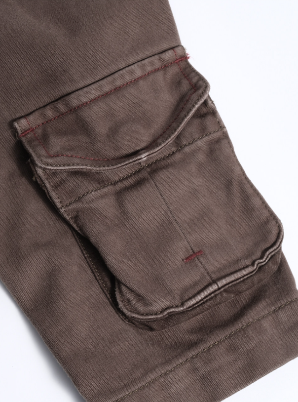 Cotton Utility Jacket – Stand Collar & Layered Pockets | Yamalinclothes