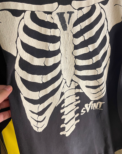 Skeleton Long-Sleeve T-Shirt – Front & Back Print