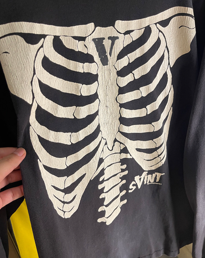 Skeleton Long-Sleeve T-Shirt – Front & Back Print