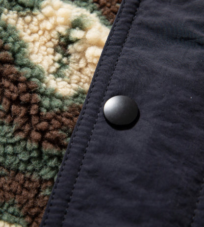 Reversible Fleece Jacket – Geometric Pattern | Yamalinclothes | Vintage workwear outfit