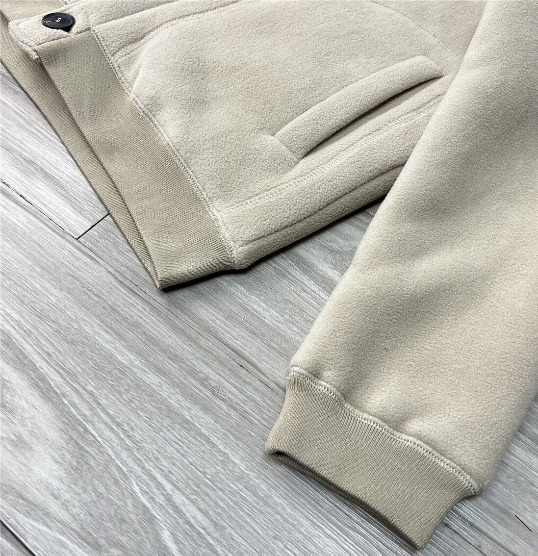 Fleece Lambswool Baseball Collar Jacket – Windproof Loose Unisex – Coats Jackets | japanese streetwear | vintage workwear | unisex | Yamalinclothes