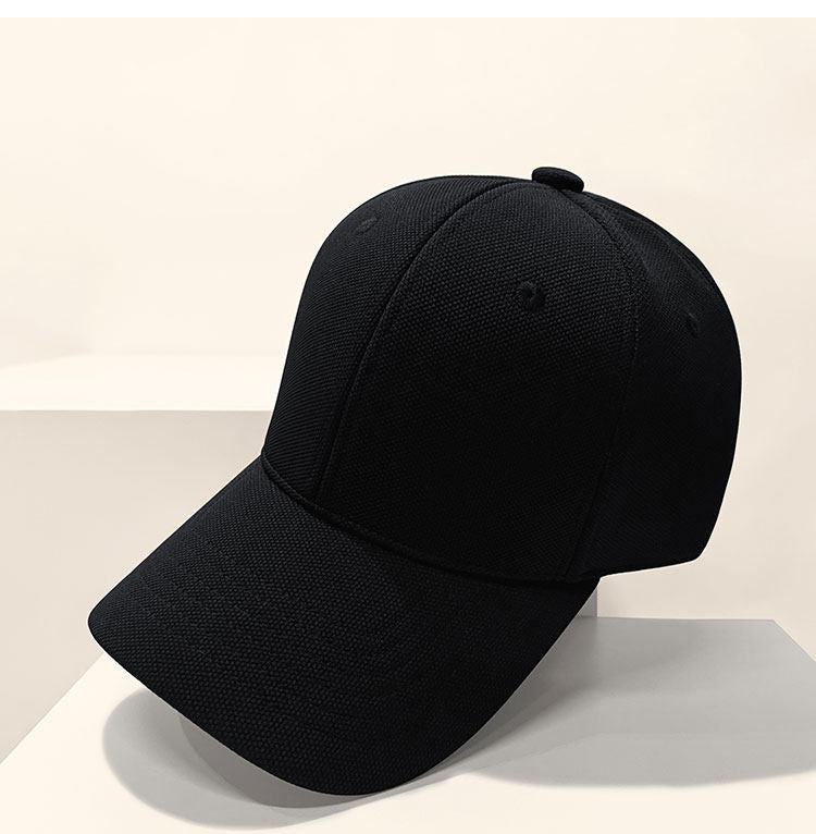 Solid Color Hard Brim Baseball Cap – Cotton Adjustable Unisex Sun Hat – cap | japanese streetwear | vintage workwear | unisex | Yamalinclothes