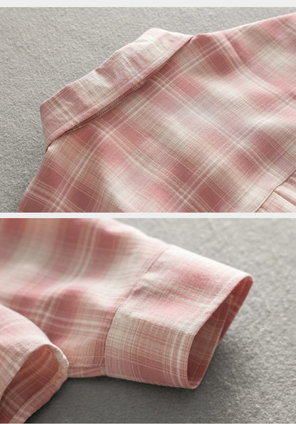 Plaid Shirt – Relaxed Fit & Chest Pocket | Yamalinclothes