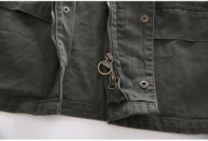 Canvas Double-Pocket Functional Jacket – Abrasion-Resistant Oversized Unisex – Japanese vintage | fall outfits 2026 | fall winter outfits | classy winter outfits | lazy comfy outfits | japanese streetwear | vintage workwear | yamalin clothes | Yamalinclothes