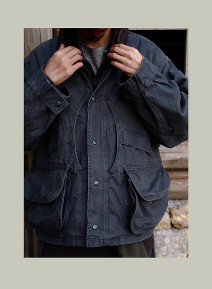 FW25 USAGE Hunting Jacket - Yamalin Heavy Year Washed Cotton Barn Hunting Silhouette Jacket