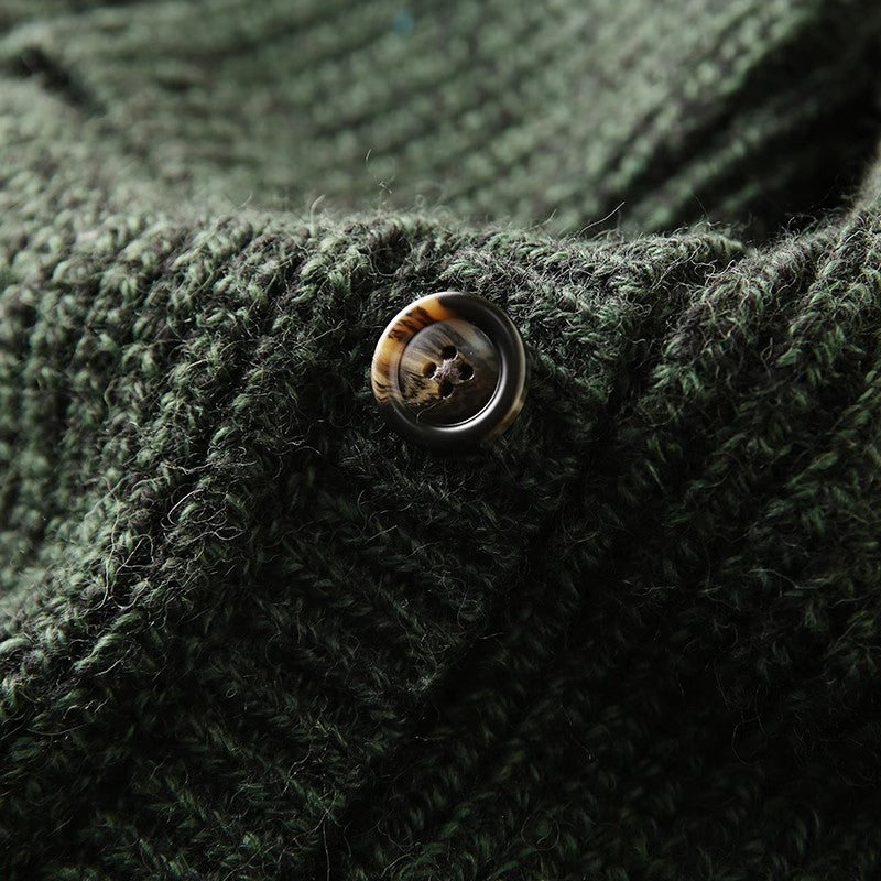 Heavy rare! Italy order men's autumn and winter thick sweater s cardigan clothescoat