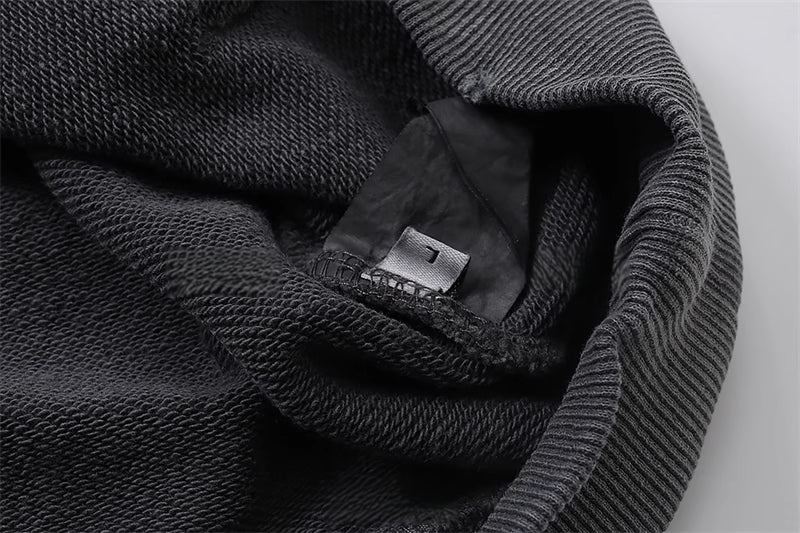 Washed Vintage Heavyweight Crewneck Sweatshirt Retro