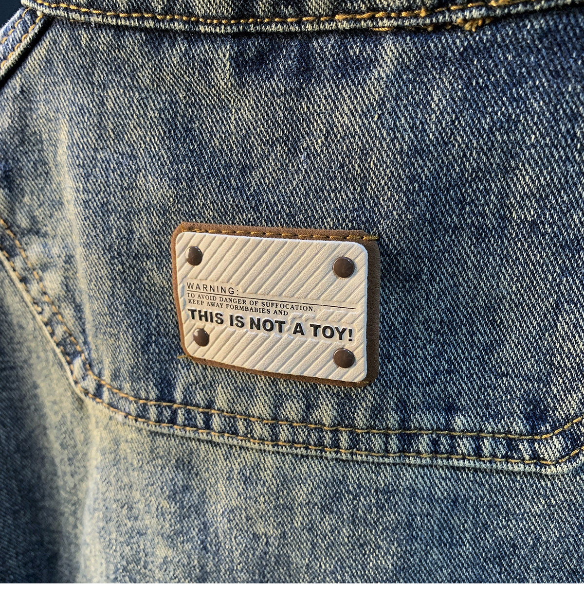 American Utility Stand-Collar Zipper Denim Jacket – Vintage Oversized Men’s Trucker Coat