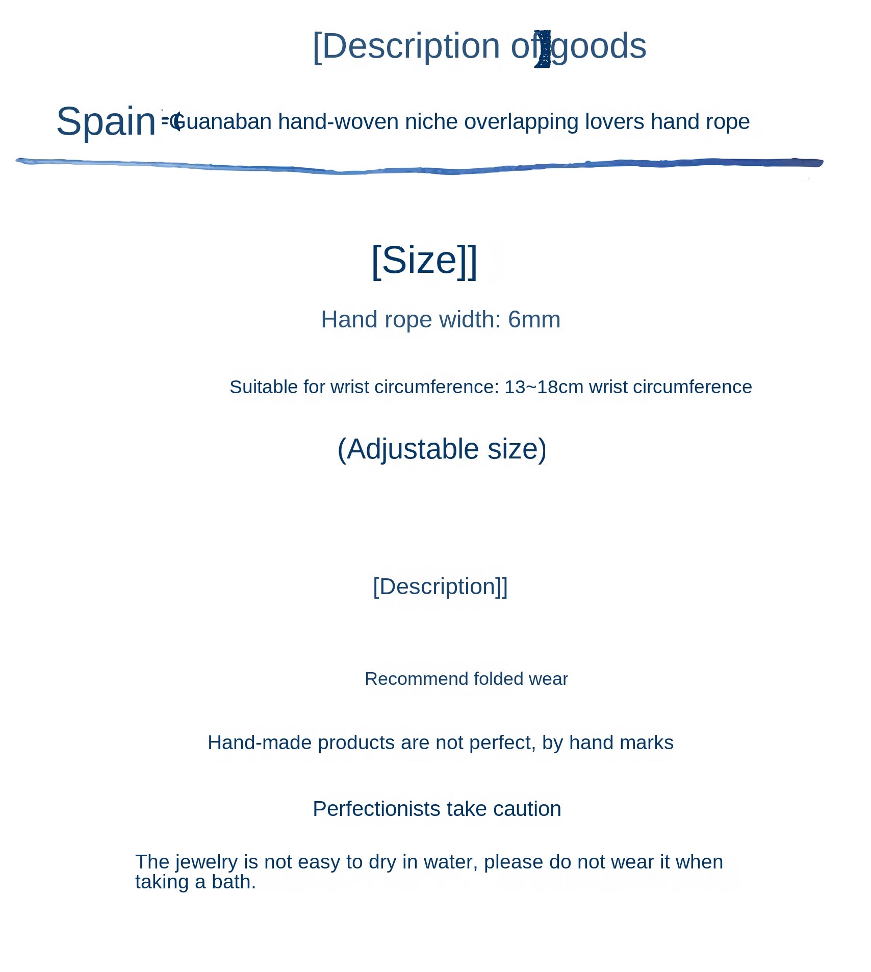 Spanish Guanaban Handmade Woven Bracelet Color-Block Niche Layered Ultra-Thin Couple Bracelet Ethnic Style