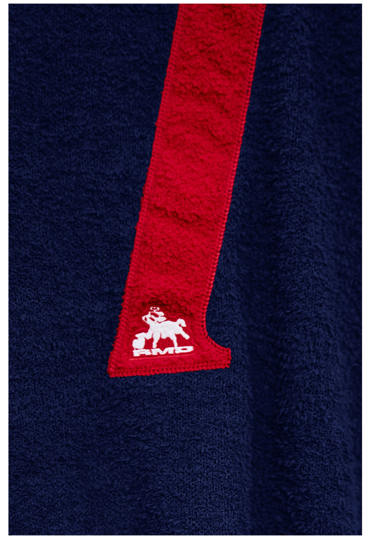 Remedy Inge Sheep” Embroidered Unisex Sweater – American Turn-Down Collar Spring/Autumn Knit