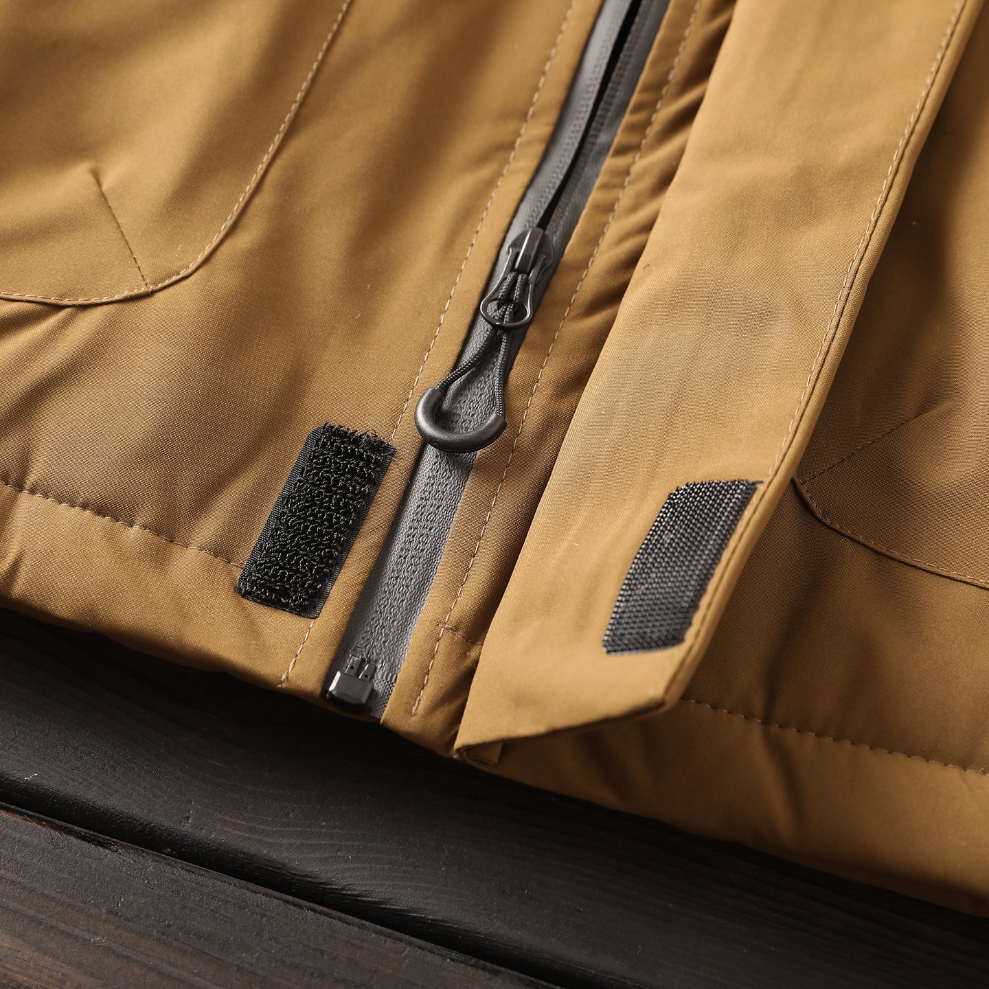 Men's Plus Size Euro-American Style Winter Jacket - Windproof Waterproof Hooded Thickened Cotton Coat