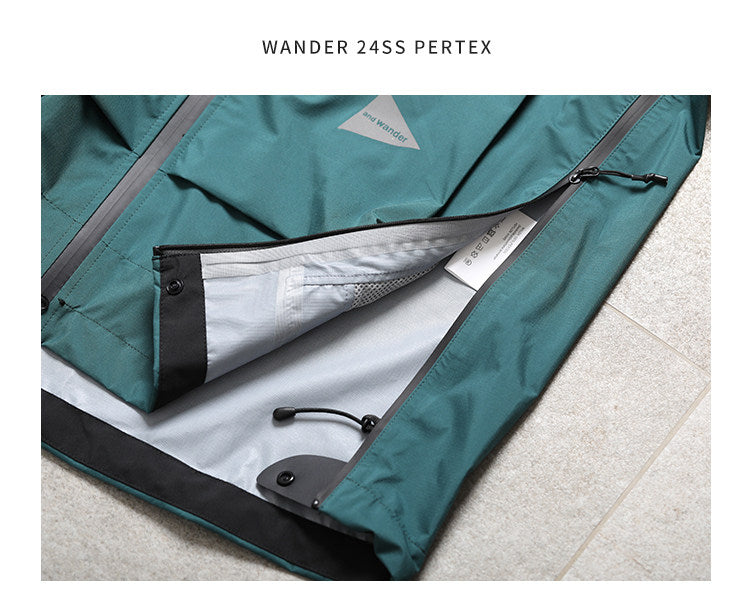 Japanese Outdoor 24SS Pertex Windproof Waterproof Casual Full Laminated 5-Color Jacket – Japanese vintage | yamalin clothes | Yamalinclothes