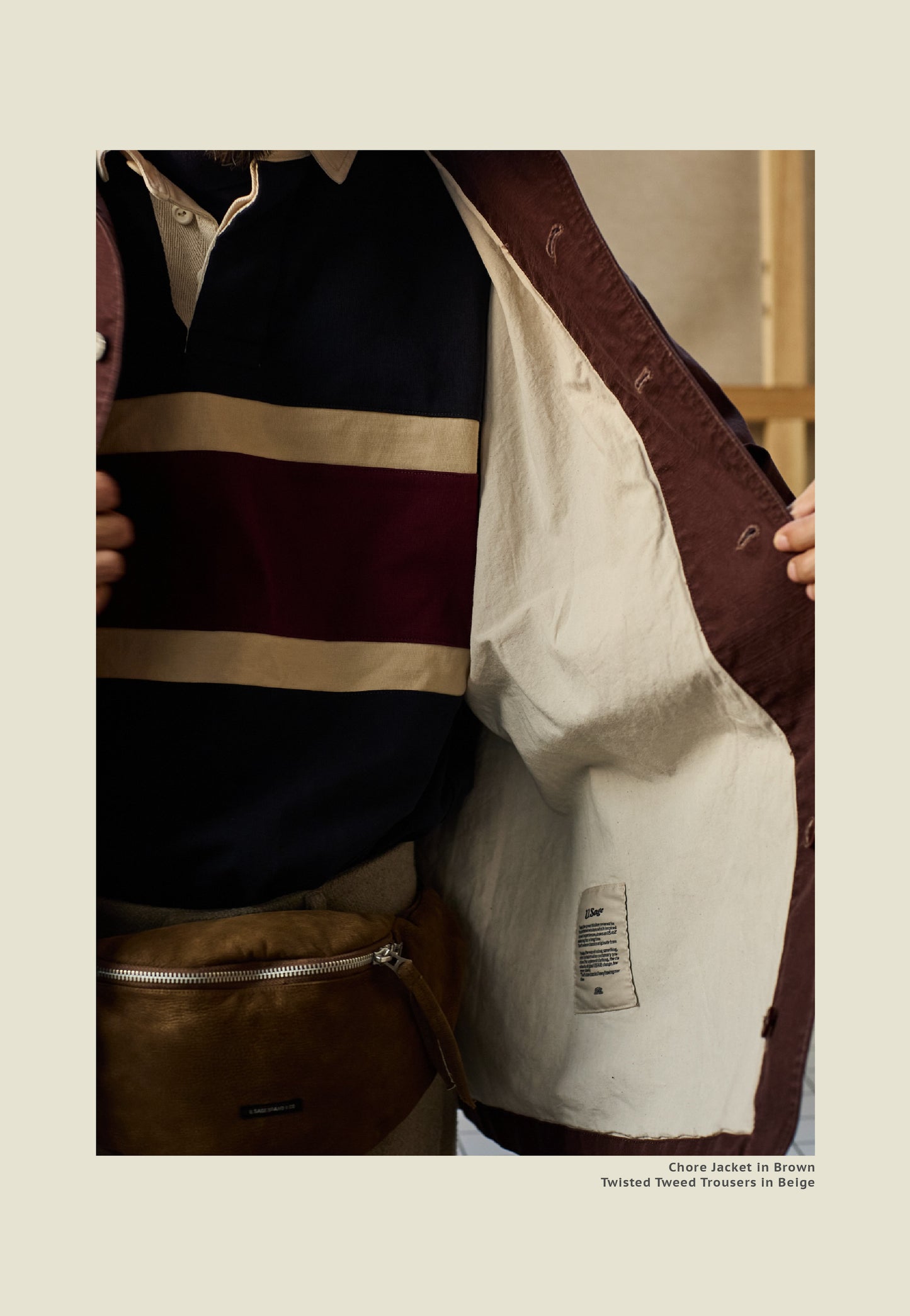 Chore Jacket - Yamalin Classic Heavy Wash French Workwear Cargo Jacket