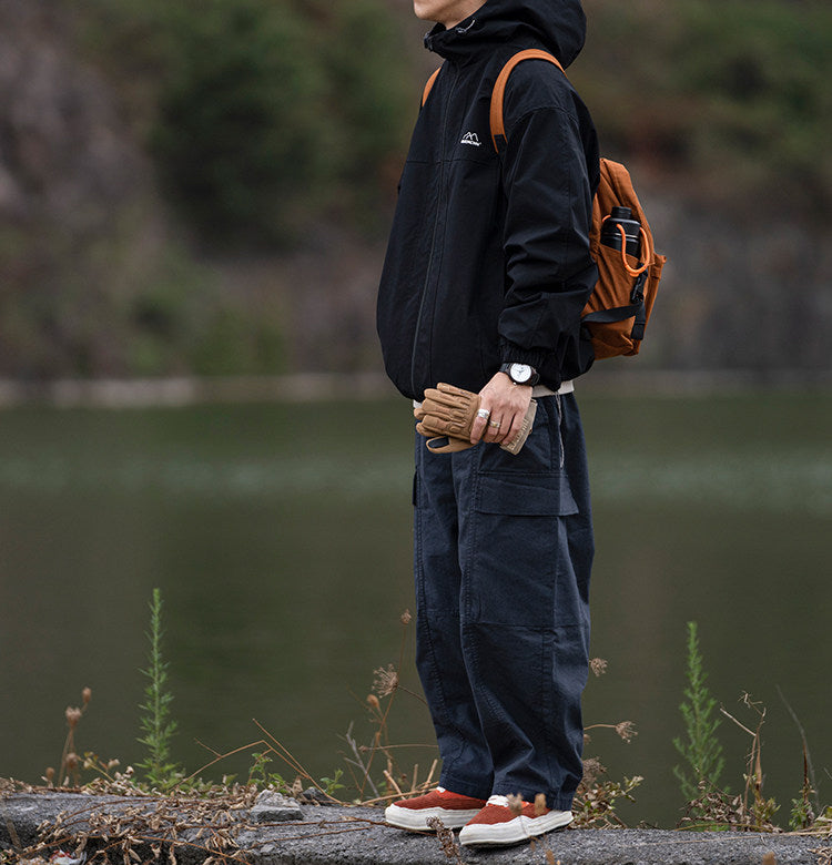 Waterproof Hooded Outdoor Workwear Jacket – Mountain Oversized Unisex