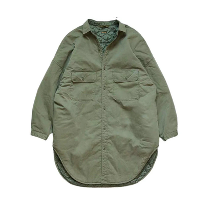 Fashion Brand Medium Long Profile Loose Cotton Windbreaker Coat – Japanese vintage | yamalin clothes | Yamalinclothes