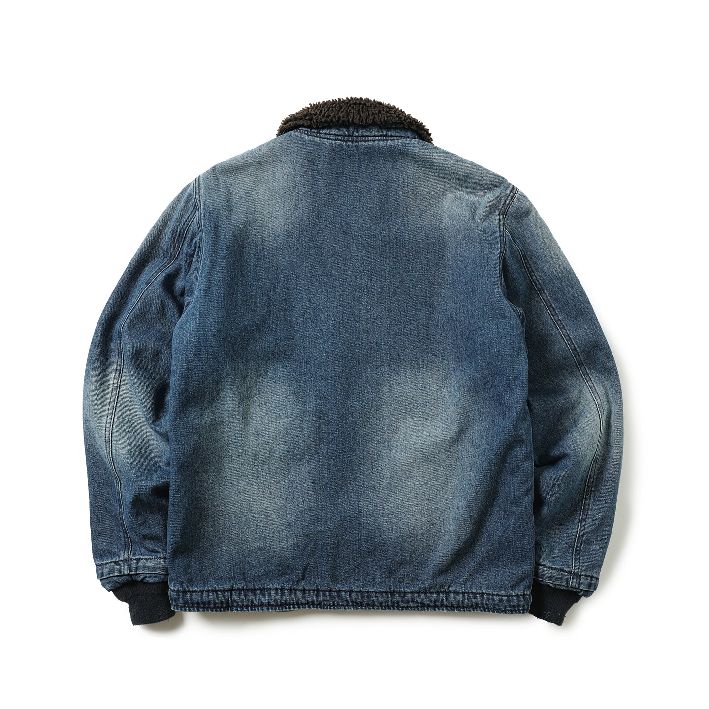 Vintage Navy N-1 Deck Jacket – Washed Cotton American Workwear (Unisex)