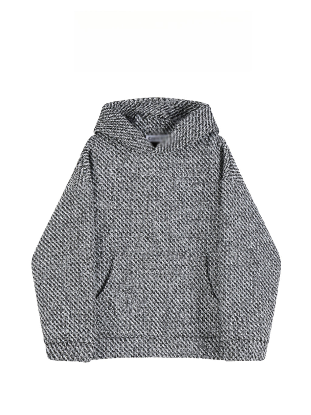 High Street Trendy Brand Little Chanel Style Hooded Sweatshirt Unisex Jacket Spring Autumn Knitted Casual Stylish Versatile Pocket Top