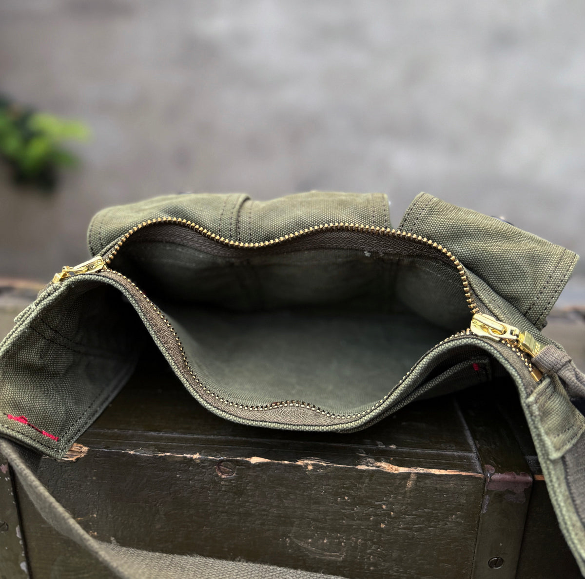 Washed Canvas Distressed Fanny Pack – Vintage 3-Way Chest Crossbody Unisex – Bags | japanese streetwear | vintage workwear | unisex | Yamalinclothes