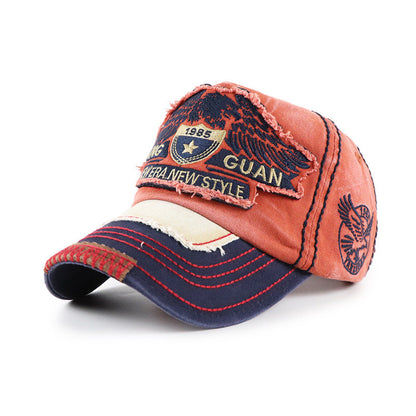 Yangguan Denim Baseball Cap - Pure Cotton Vintage Duckbill Hat (Unisex) – cap | japanese streetwear | vintage workwear | unisex | Yamalinclothes