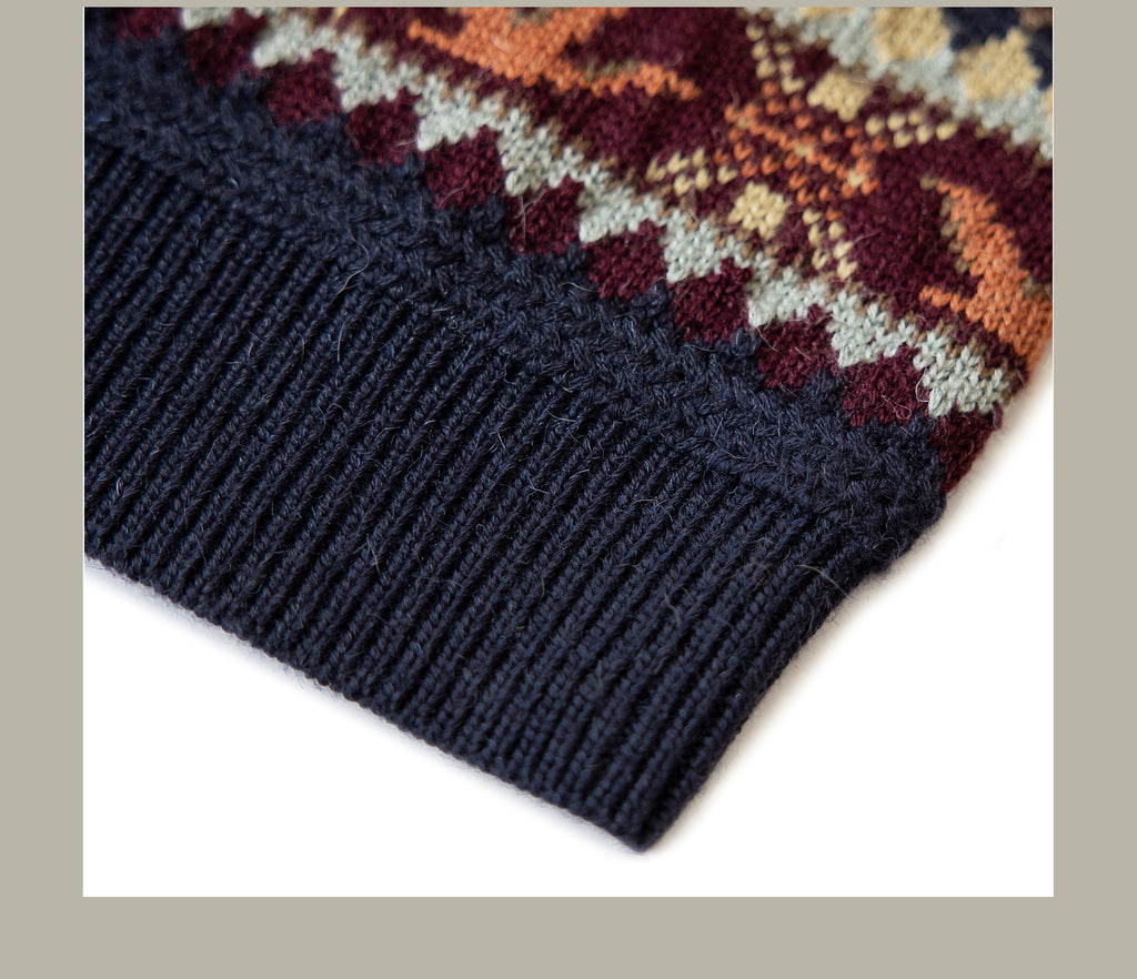 Vintage Neutral Waffle-Knit Long Sleeve Shirt – Spring/Autumn Unisex Casual