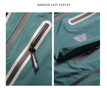 Japanese Outdoor 24SS Pertex Windproof Waterproof Casual Full Laminated 5-Color Jacket – Japanese vintage | yamalin clothes | Yamalinclothes
