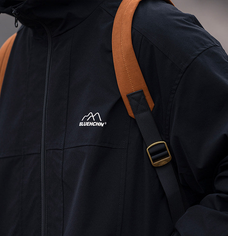 Waterproof Hooded Outdoor Workwear Jacket – Mountain Oversized Unisex