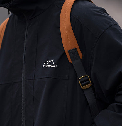 Waterproof Hooded Outdoor Workwear Jacket – Mountain Oversized Unisex