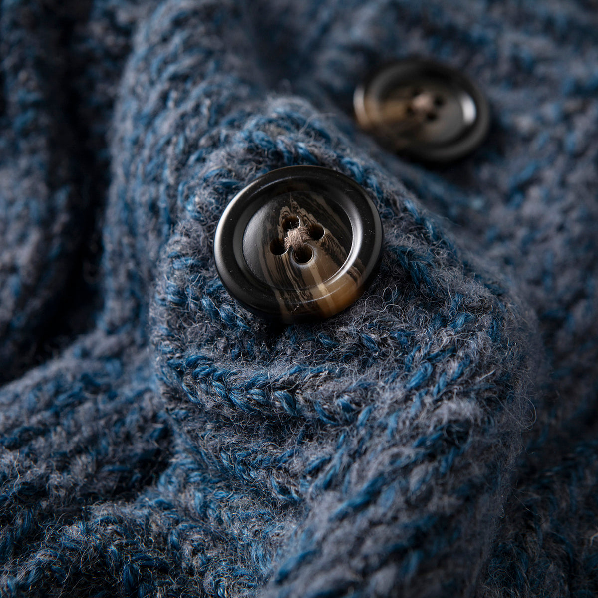 Heavyweight 80% Wool Knit Zip Cardigan Sweater – Japanese Vintage Loose Unisex – Sweater cardigan | japanese streetwear | vintage workwear | unisex | Yamalinclothes
