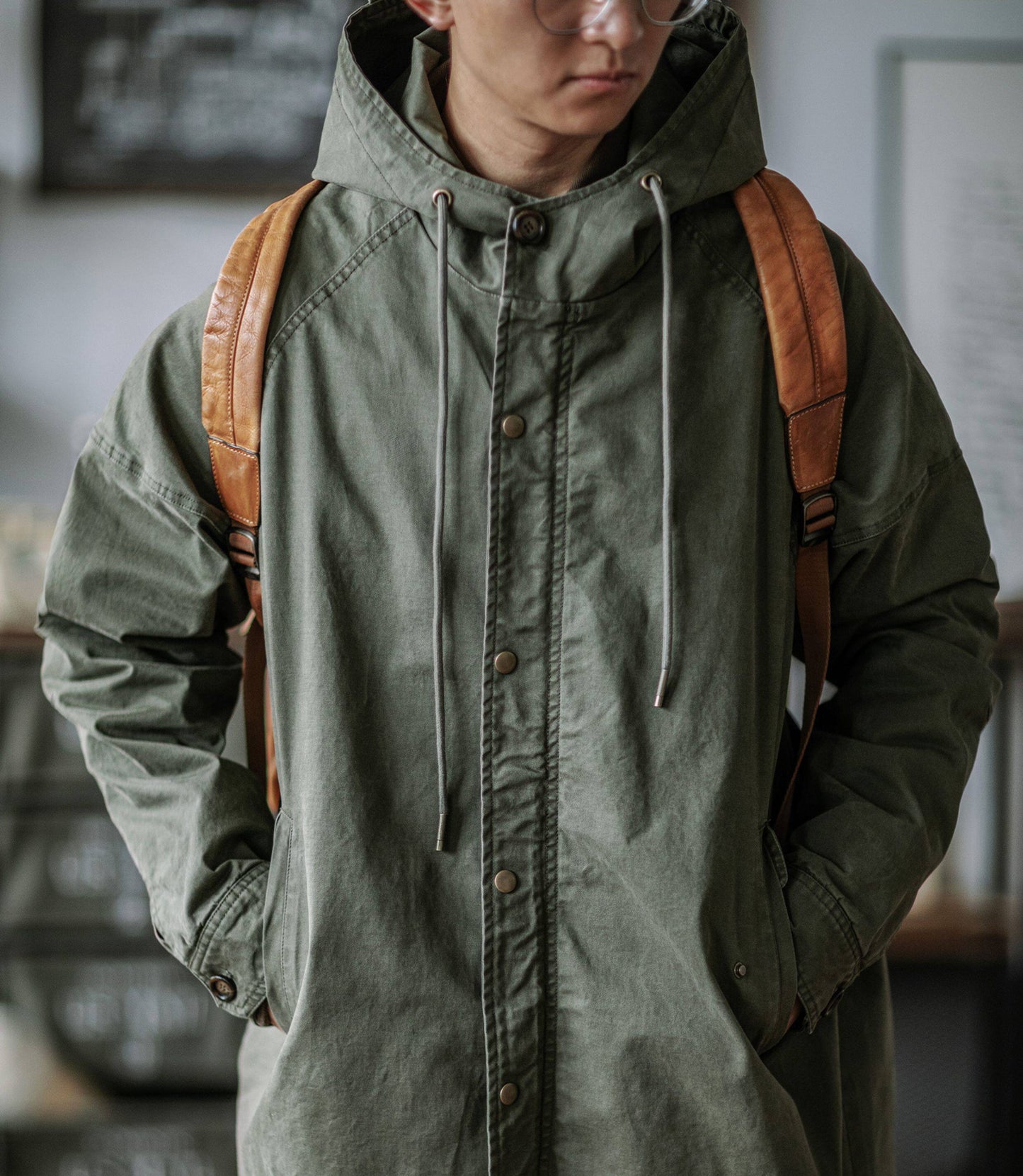 M51 Military Fishtail Parka – American Vintage Mid-Length Trench Coat Men – Japanese vintage | yamalin clothes | Yamalinclothes