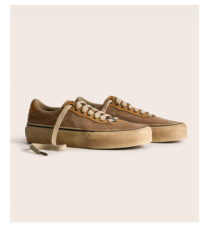 Vintage Japanese Low Top Espadrille Platform Sneakers – Washed Vulcanized Unisex Shoes – Japanese vintage | yamalin clothes | Yamalinclothes