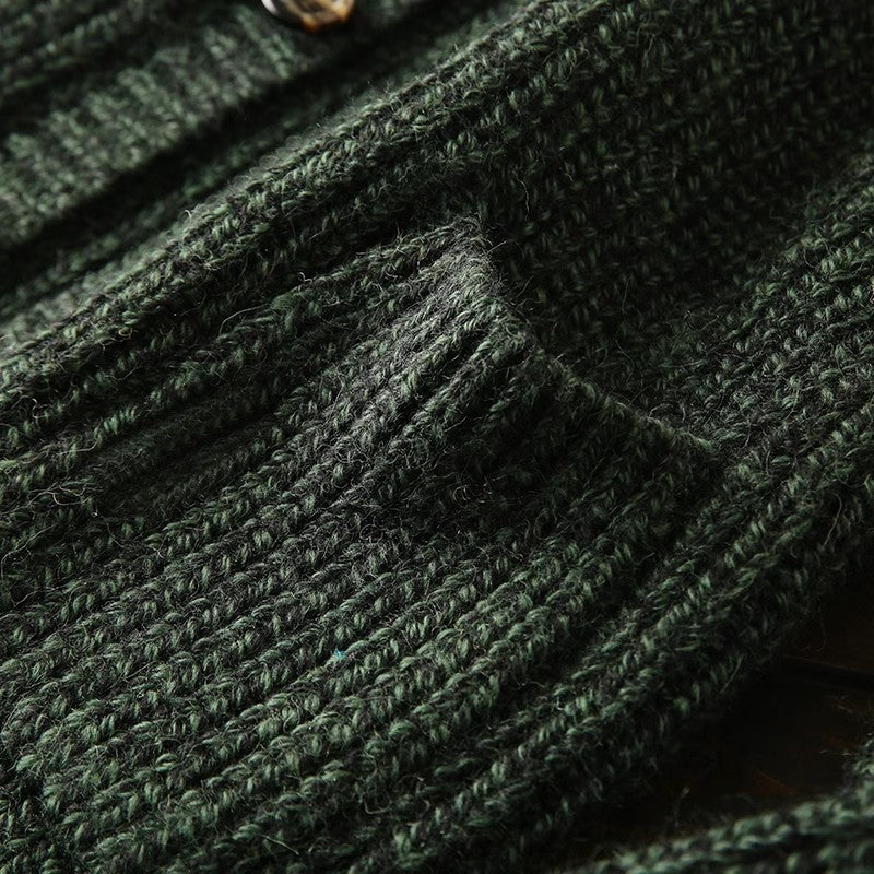 Heavy rare! Italy order men's autumn and winter thick sweater s cardigan clothescoat