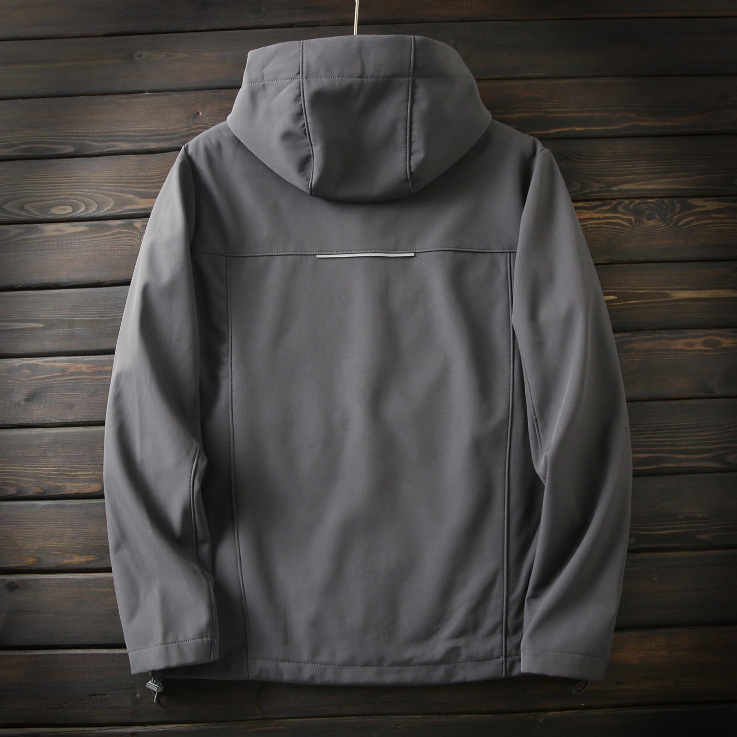 Men's Premium Fleece Thermal Soft Shell Jacket - Autumn Windproof Waterproof Thickened Hooded Coat