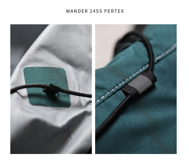 Japanese Outdoor 24SS Pertex Windproof Waterproof Casual Full Laminated 5-Color Jacket – Japanese vintage | yamalin clothes | Yamalinclothes